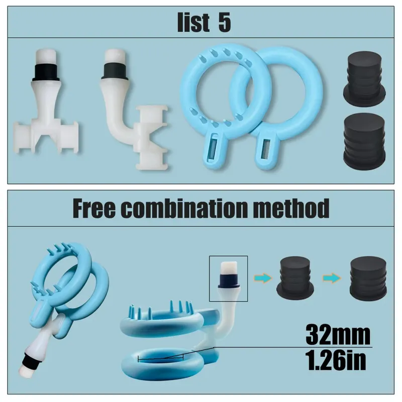 Men's Vibrating Masturbator Massage Gun Head Soft Silicone Attachments Adult Sexual Products Male Sex Toy Fascia Gun for Penis — image 14