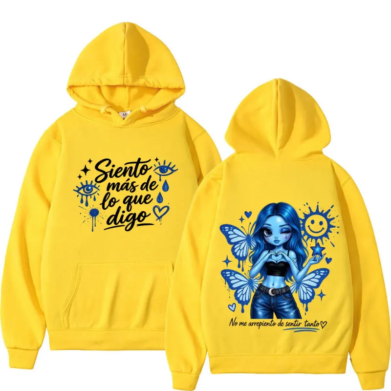 Karol G Tropicoqueta Latina Foreva 2026 Tour Print Hoodie Men Women Fashion Harajuku Sweatshirts Aesthetic Trend Loose Pullover — image 9