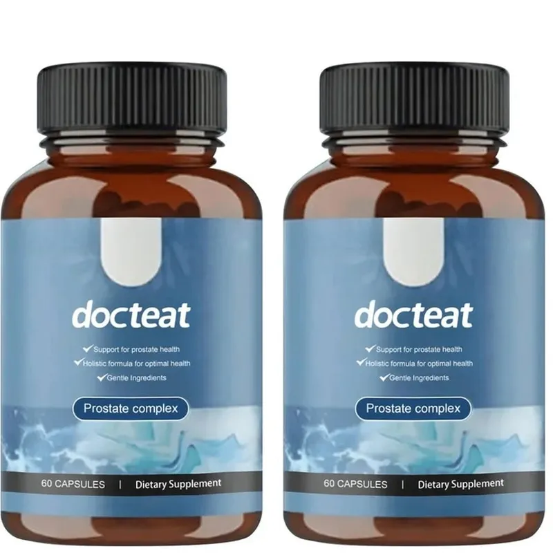 A Docteat Prostate Complex kapszulák támogatják a prosztata egészségét és a vizelet áramlását gyógynövényes Saw Palmetto és Pygeum 60 kapszulákkal — image 8