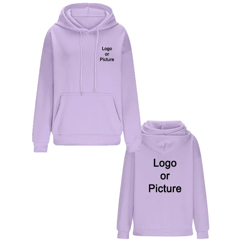 Diy design oversize hoodies moda feminina personalizado impresso solto manga longa ombro gota manguito sweathsirts pullovers sudadera — image 10