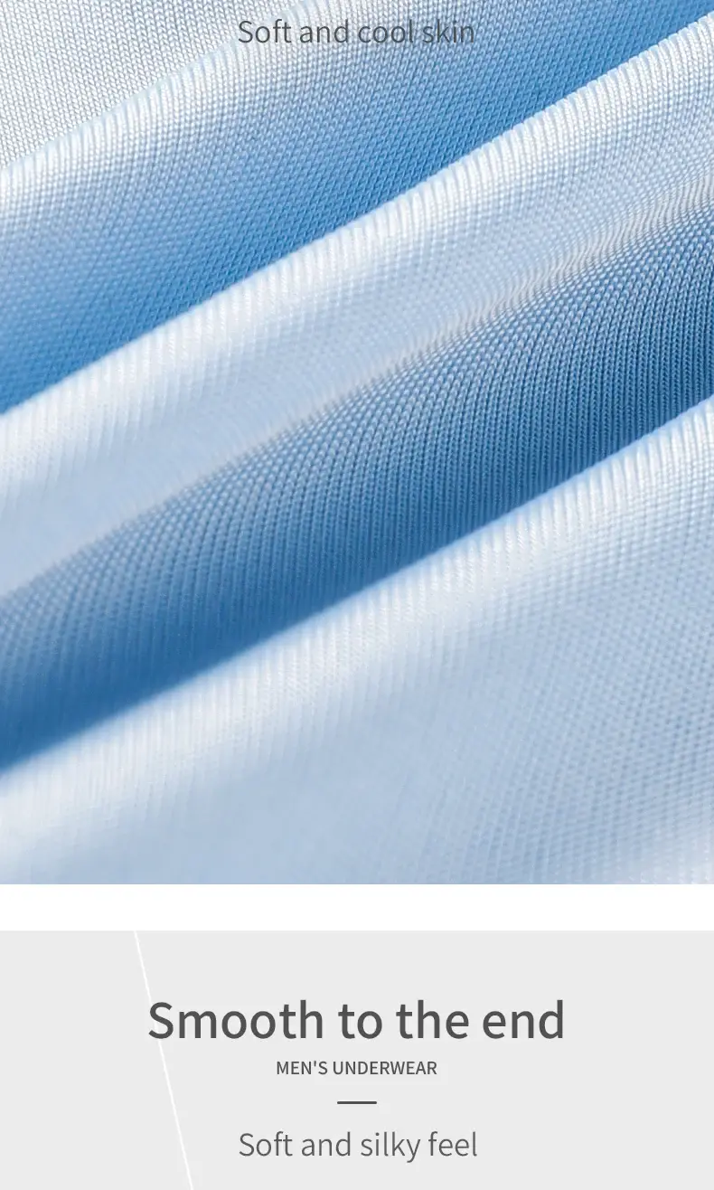 Is Silk Sports Underkläder Herr Sommar Tunna Anti-Slit Ben Löpning Andas Stor storlek Förlängd Anti-Wear Gren Boxer Br — image 8