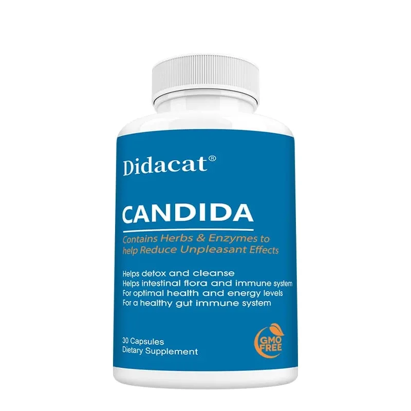 Candida Supplements - Containing Herbs and Enzymes Help Detox and Cleanse Promote Healthy Gut Flora and Immune System — image 9