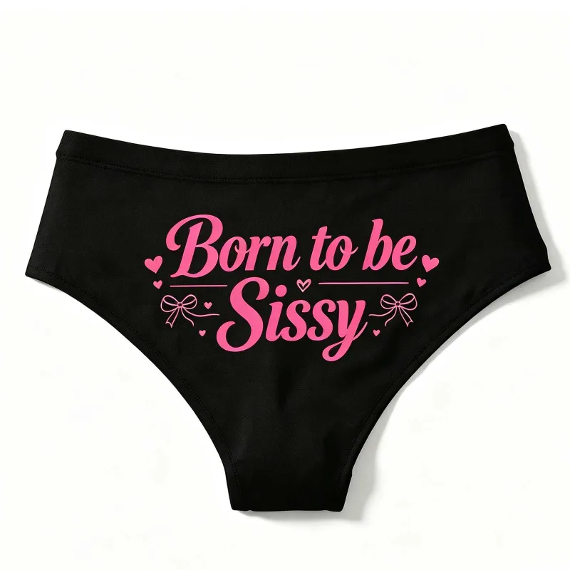 Femboy Sissy Queen Of Spades Cuckold Gay BBC Cotton Underwear Lingeries For Women Girl Briefs Female Underwear Ladies Underpants
