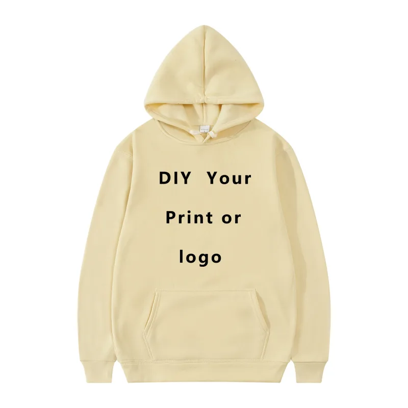 Ihr eigenes Design, Markenlogo/Bild, personalisierbar, personalisierbar, überall, für Männer und Frauen, DIY-Kapuzenpullover, Sweatshirt, lässiger Kapuzenpullover, modisch, neu — image 15