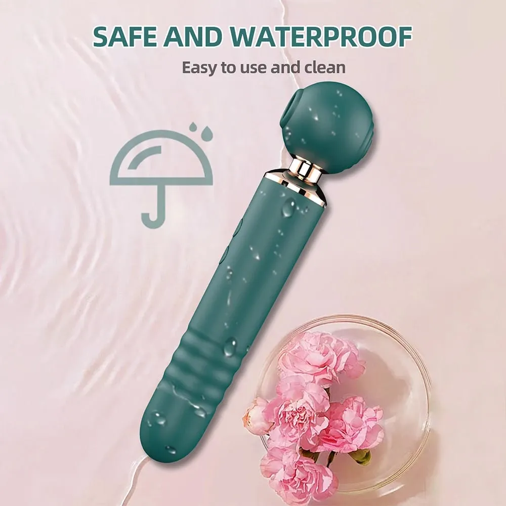 Magic Av Wand Massager Dildo Masturbator Clitoris Nipple Stimulation Silicone Sex Toys Vibrator Women Vaginal G Spot Stimulators — image 5