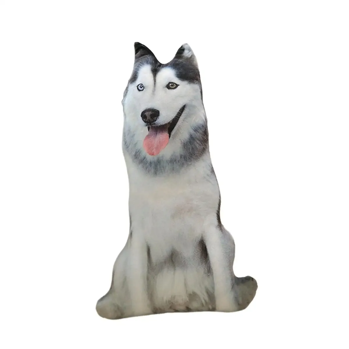 3D Dog Throw Pillow Μαξιλάρι για ριχτάρι ζώων για καναπέ-κρεβάτι γραφείο — image 2