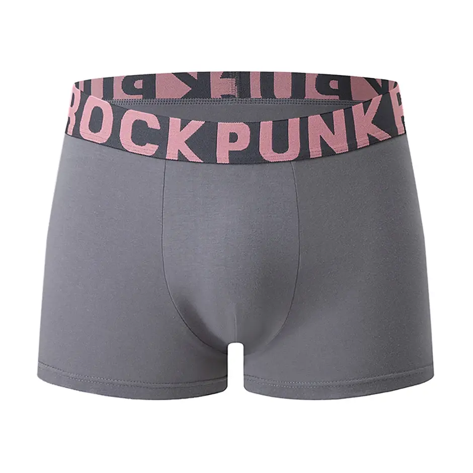 4 Piece Set Of Men's Cotton Comfortable Soft And Versatile Underwear Plus Size Casual Boxer Shorts Sports Cycling Base Shorts — image 23