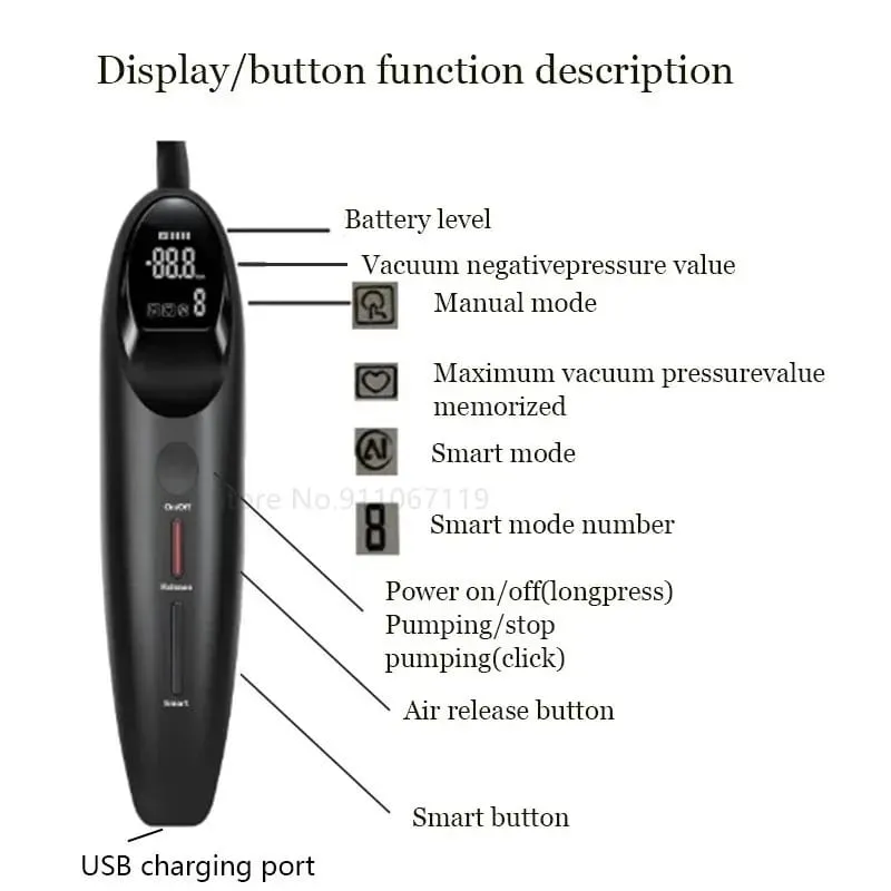 Smart Vacuum Pump Sucking Anal Plug Female Prostate Massage Stimulator Buttplug Male Masturbator Adult Sex Toys For Man Women — image 6