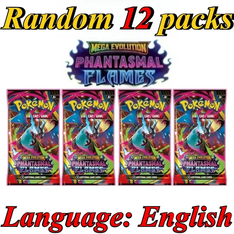 10 πακέτα καρτών Pokémon Bright Stars 151 Prismatic Evolutions PALDEAN FATES English Reinforcement Battle Δώρο κάρτα συναλλαγής — image 3