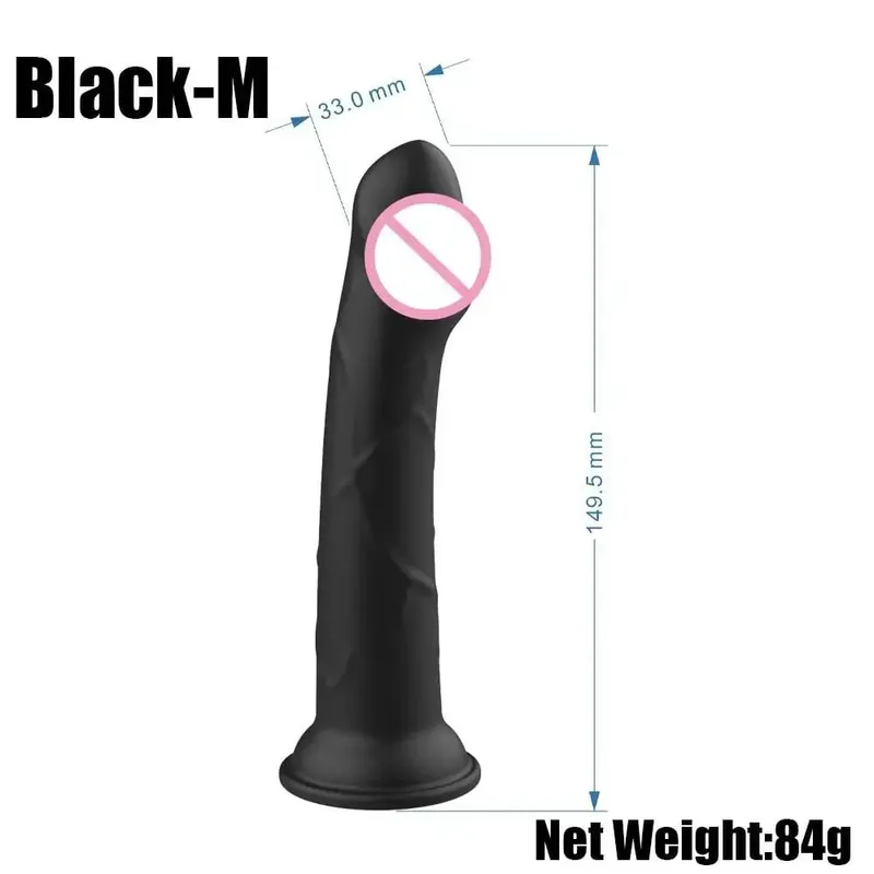 Realistic Small Silicone Jelly Dildo for Women with Suction Cup Strapon Compatible Anal Plug Adult Sex Toy for Women — image 10