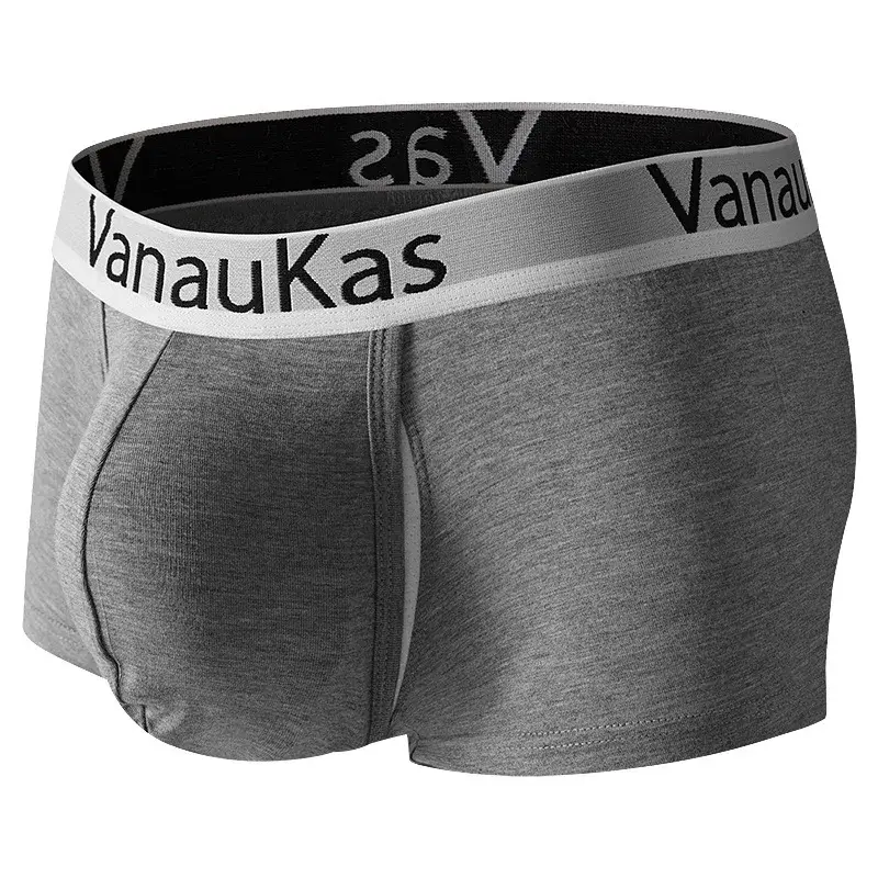 Cueca boxer separada frontal de sile masculina, bolsa dupla respirável, roupa íntima para meninos jovens, pós-circuncisão, fase de recuperação — image 1