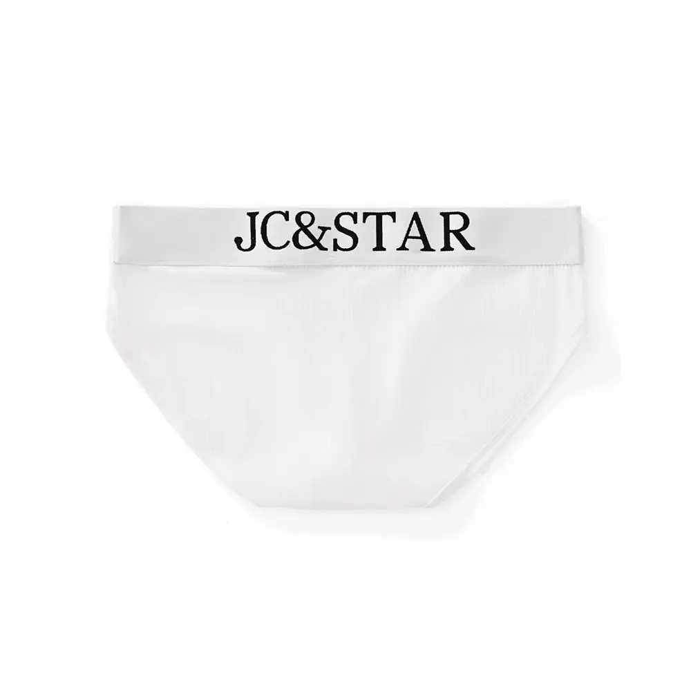 Athletic High Cut Design Mga Panloob na Panloob ng Sexy na Lalaki Mga Panloob na Panloob na Ribbed Cotton Sports Comfort Men Bikini Slip Panlalaking Tanga Briefs — image 19