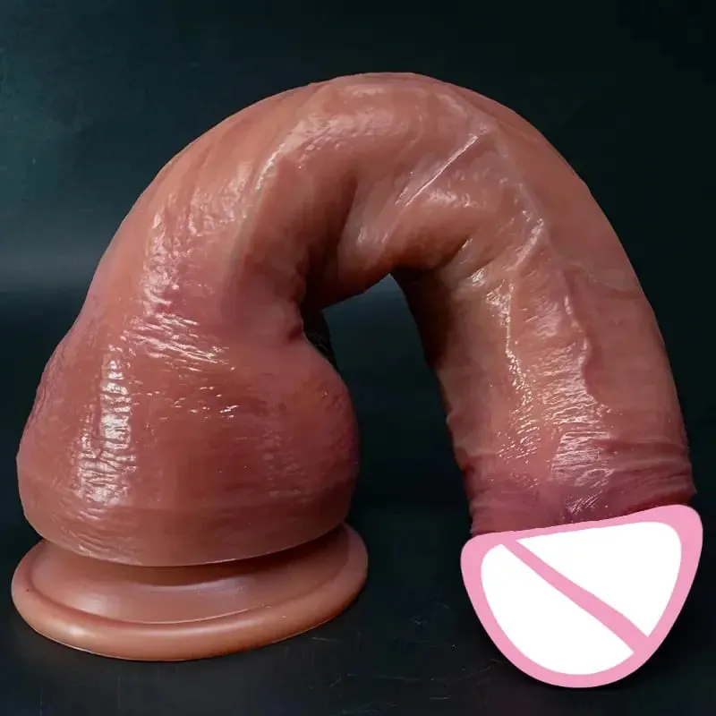 Huge Realistic Dildo Silicone Penis XXL Big Dick Suction Cup Dildos For Women Giant Anal Cock Sex Toys For Women Adult Supplies — image 5