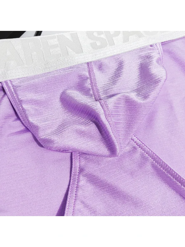 Men's Solid-Color Low-Waist Triangle Underwear Breathable Sexy Bottom Pants Trendy 1-Piece Set Mature Style Promotional Price — image 8