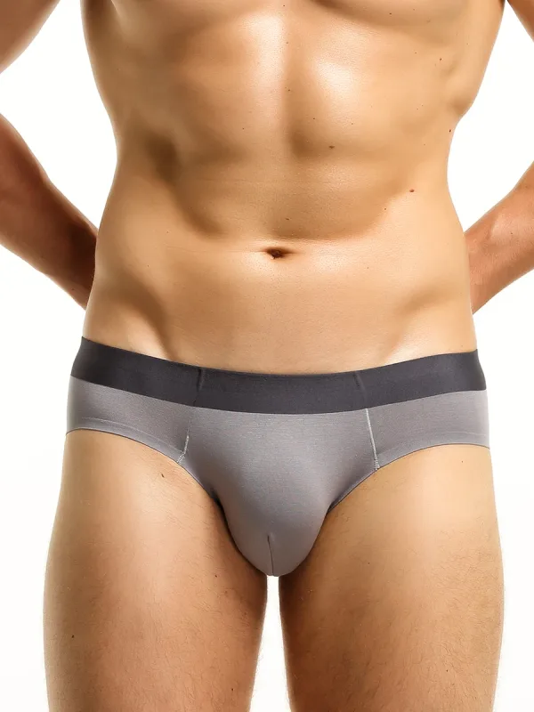 Herrunderkläder Herr Modal sömlösa shorts slimmade sexiga sommar tunna triangelshorts med huvud bekväma och andas — image 10