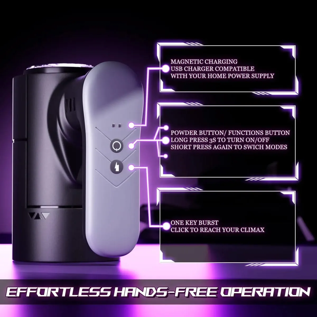 Masturbator For Men Automatic Telescopic Silicone Vagina Masturbation Anal Blowjob Oral Pussy Stimulator Sex Toys Adult Goods