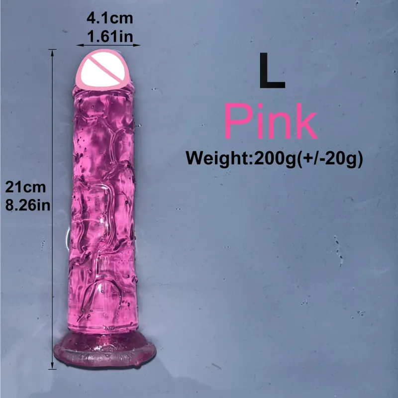 Olcsó 5 színű kis átlátszó vibrátor tapadókorong Jelly Dick női erotikus anális szex játékok Puha klitori hüvelyi maszturbátorok pénisz — image 20
