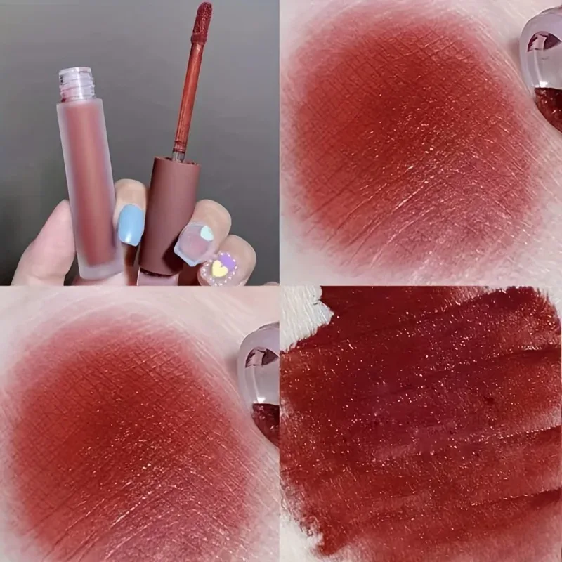 Herorange Velvet Matte Lip Mud Χαμηλού κορεσμού Αδιάβροχο μακράς διαρκείας, μη κολλώδες μακιγιάζ για τα χείλη