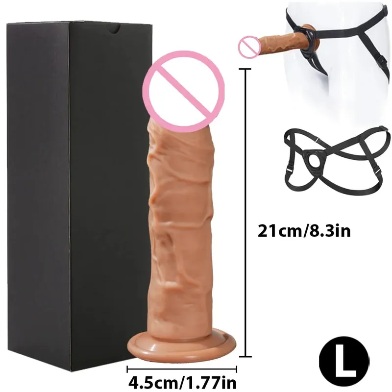 Realistic Silicone Dildo with Suction Cup G-Spot Anal Dildos Strapon Dick Anal Plug Masturbator Adult Sex Toys for Women 딜도