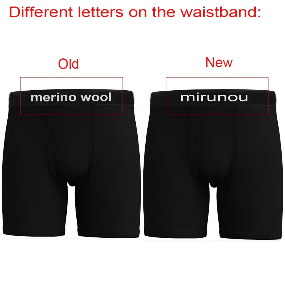 Mens Merino Wool Underwear Boxer Briefs 100% Merino Wool Base Layer for Men Merino Boxer Soft Comfy Breathable Moisture Wicking — image 4