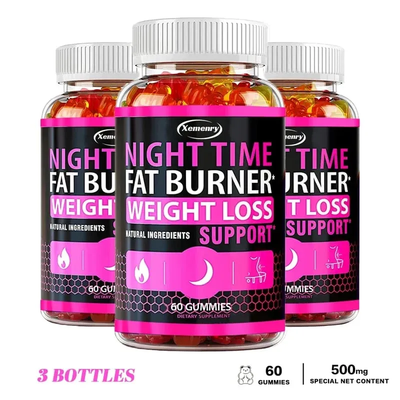 Nighttime Fat Burning Gummies - Fat Burning Metabolism Boosting Healthy Weight ManagementSupplementsSupplements — image 10
