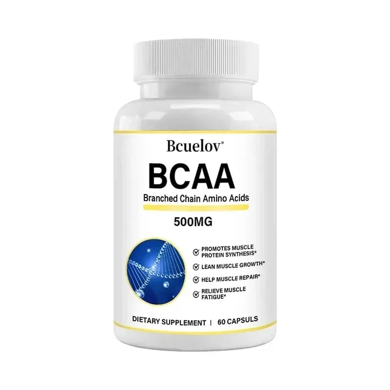 Supplement – Branched Chain Amino Acids Capsules – Enhance Strength and Energy Levels Increase Muscle Mass — image 8
