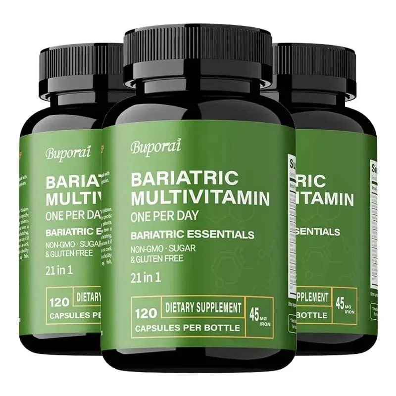 Bariatric multivitamin-kiegészítő – 21 vitamint és ásványi anyagot tartalmaz az általános egészség és az energiaszint fenntartása érdekében — image 11