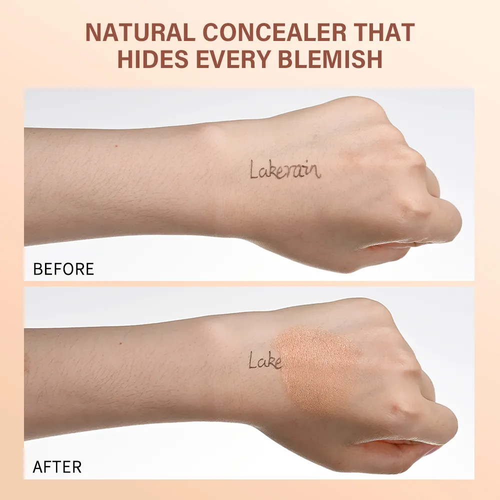 Skin Corrects Brightens Dark Under Eye Brightener Conceal & Brighten Circles Nourishes Nude Tan Colors Concealer Makeup — image 7