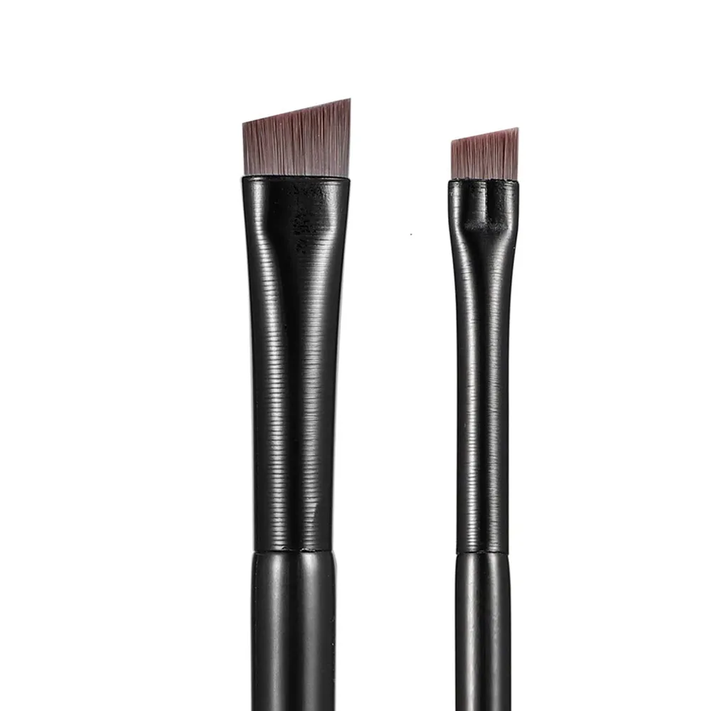 Szemöldök szemceruza ecset kis szögben dőlt penge bélés Szemöldökkontúr ecset Beauty Cosmetics eszköz Smink ecset készlet — image 5