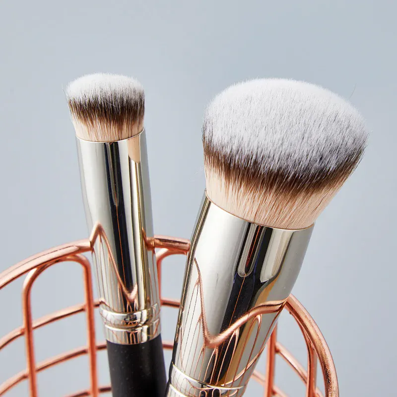 170 Rounded Slant Foundation 270 Concealer Brush Synthetic Flawless Buffing Blending Makeup Brushes