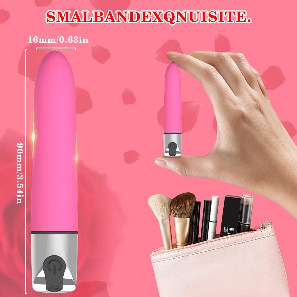 Powerful G Spot Mini Bullet Vibration Vibrator Vagina Clitoris Stimulator Dildo Rechargeable Masturbator Adult Sex Toy for Women — image 5