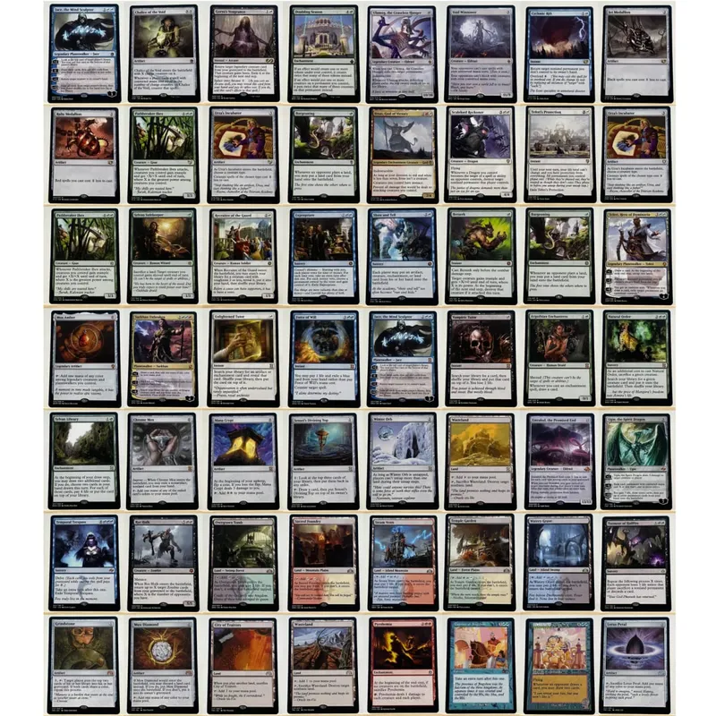 Tcg proxy kártyák egyedi 56 kártyás proxy pakli készlet – kiváló minőségű The One Ring komplett asztali stratégiai kártyakészlet