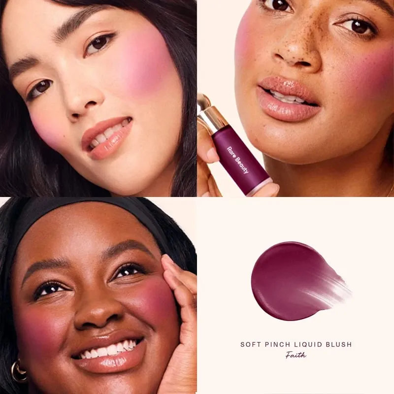 Rare Beauty Liquid Blush Μεταξένιο και Γλιστρά στην Ομαλή Φύση Μεγάλης διάρκειας Πλούτο Happy Hope Delight Stained Lipstick Gloss Μακιγιάζ — image 22