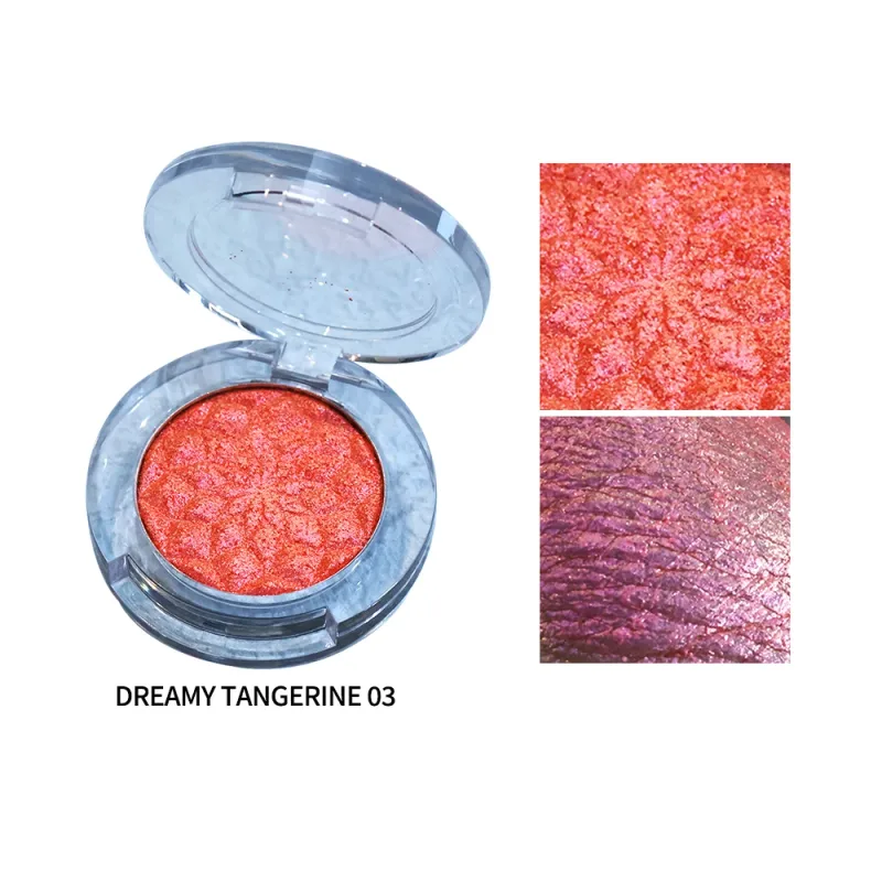 Chameleon Eye Palette szemhéjpúder paletta - személyre szabható duokróm préselt szemhéjfesték szett Glitter Infused Pearlescent Finish Pri — image 12