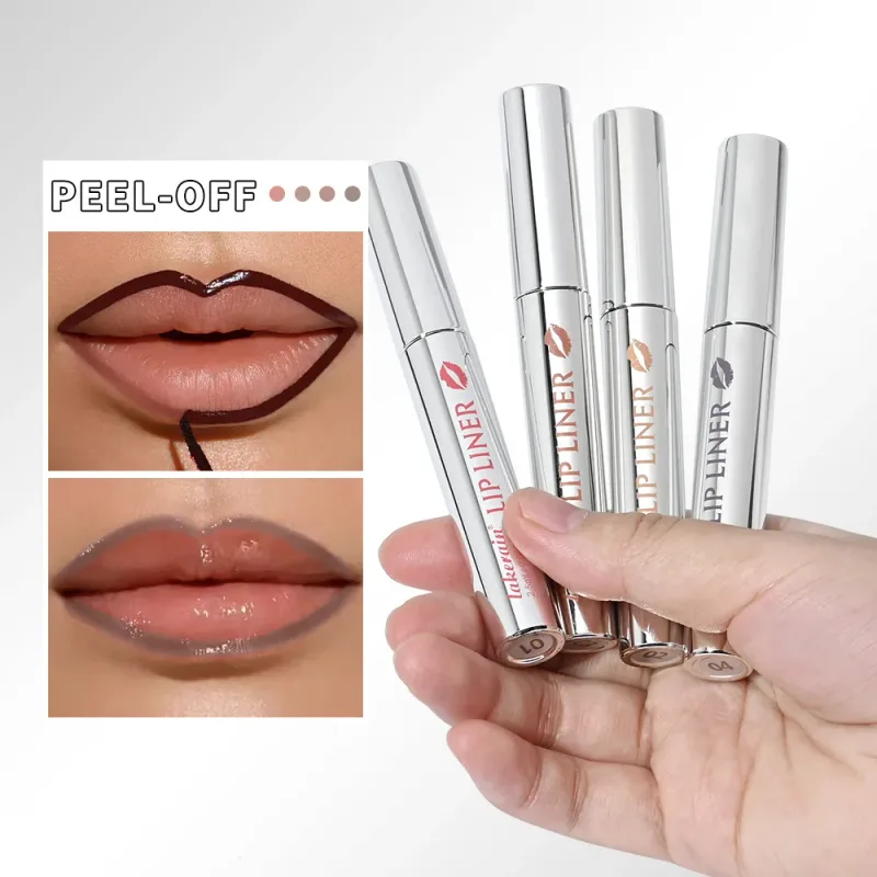 Lakerain Peel Off Lip Liner עמיד למים עמיד למים תוחם שפתיים צבע עמיד לאורך זמן. — image 5