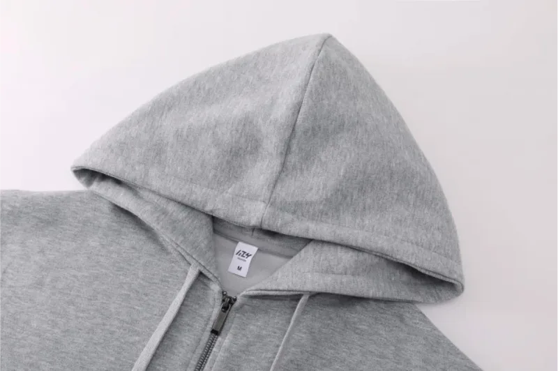 Fashion Hoodie, Hoodie, Custom Zipper Jacket, Cardigan, Printed Logo, Embroidered Logo, Men's and Women's Pure Cotton Clothes