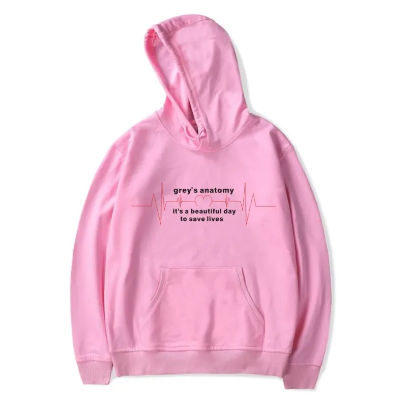 Harajuku Gray's Anatomy Tumblr Greys Anatomy moletom com capuz estampado moletom masculino/feminino confortável moletom adulto/criança — image 12