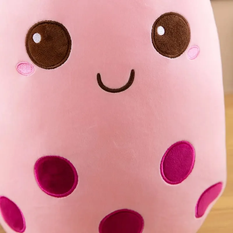 Cute Stuffed Boba Plush Bubble Tea Food Milk Cup Plushie Pillow Soft Kawaii Hugging Plush Toys Gifts for Kids — image 7
