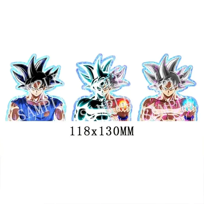 Autocollant lenticulaire 3D Anime Goku Vegeta, décalcomanies imperméables pour voiture, réfrigérateur, planche à roulettes, etc. cadeaux pour enfants — image 30