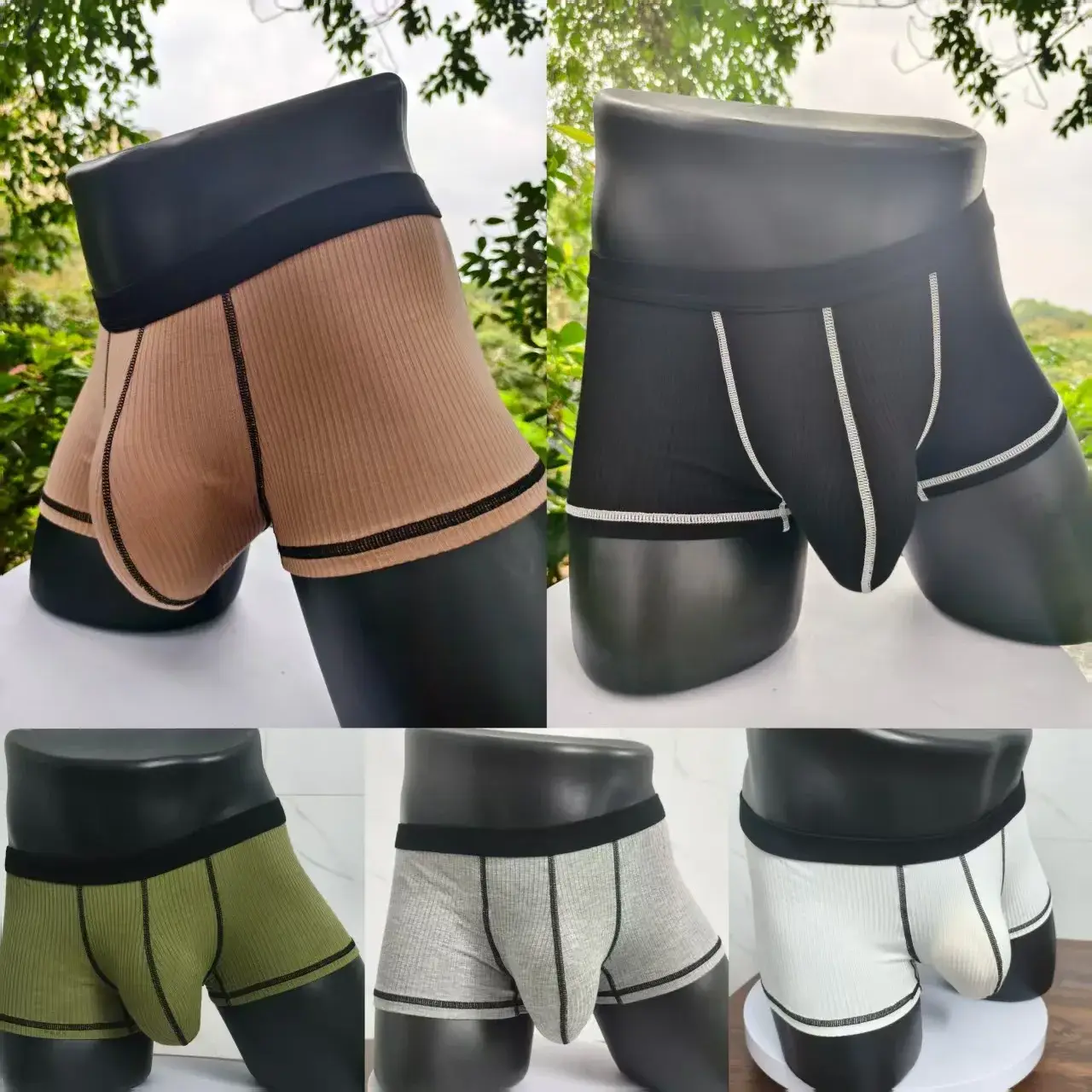 Shorts boxer masculino de alta elasticidade, bolsos grandes, respirável, secagem rápida, esportes, academia, casual, moda, solto, verão — image 2