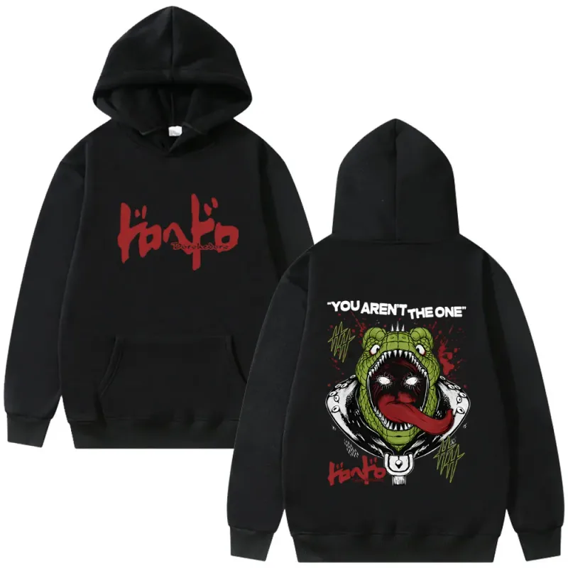 Anime Dorohedoro Kaiman You DRHDR Hoodies Men Women Gothic Manga Rock Streetwear Long Sleeve Vintage Pullover sweatshirt — image 8