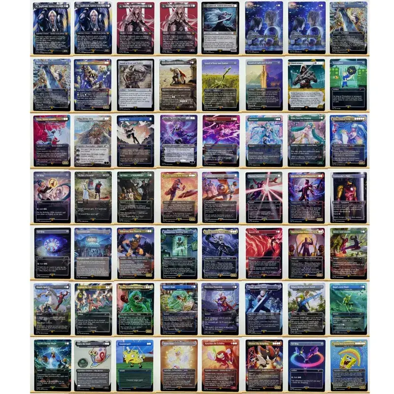 Tcg proxy kártyák egyedi 56 kártyás proxy pakli készlet – kiváló minőségű The One Ring komplett asztali stratégiai kártyakészlet