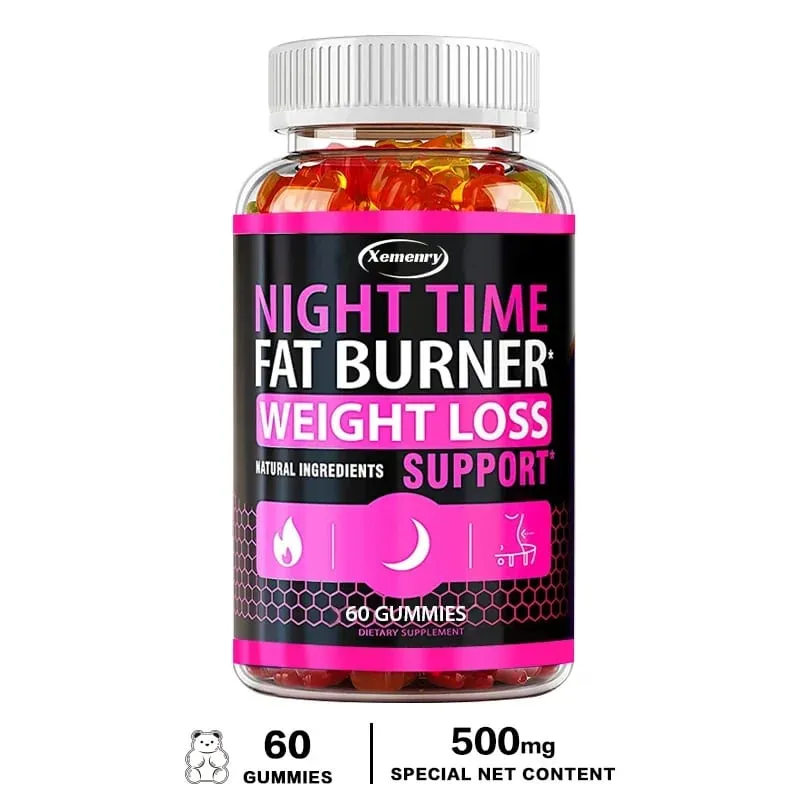 Nighttime Fat Burning Gummies - Fat Burning Metabolism Boosting Healthy Weight ManagementSupplementsSupplements — image 8