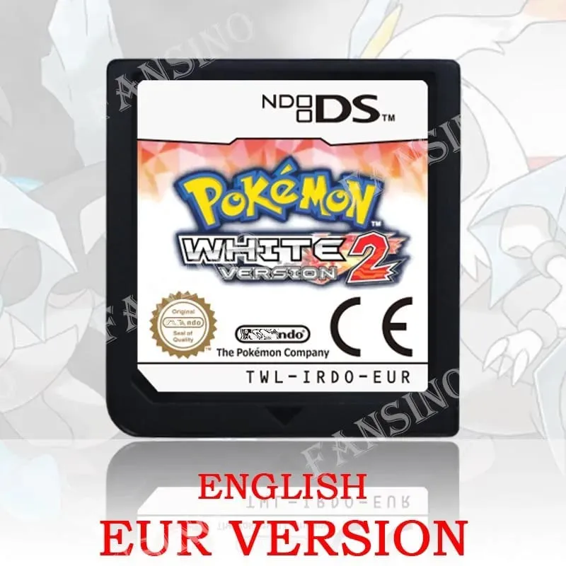 (USA EUR AUS) Pokemon Black White 1/2 Έκδοση Υψηλής Ποιότητας Αυθεντικό 1:1 Replica DS Video Game Cartridge For DS 2DS 3DS Console — image 22