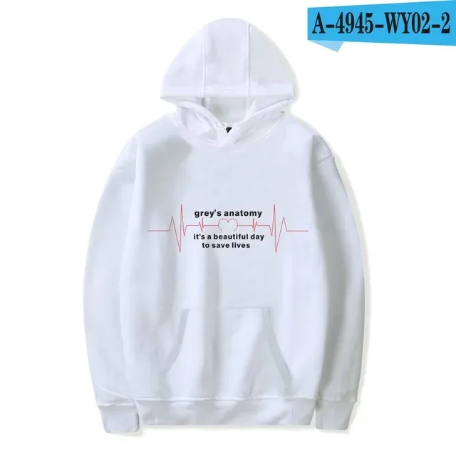 Harajuku Gray's Anatomy Tumblr Greys Anatomy moletom com capuz estampado moletom masculino/feminino confortável moletom adulto/criança — image 46