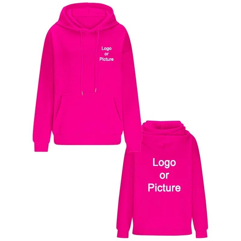 Diy design oversize hoodies moda feminina personalizado impresso solto manga longa ombro gota manguito sweathsirts pullovers sudadera — image 13