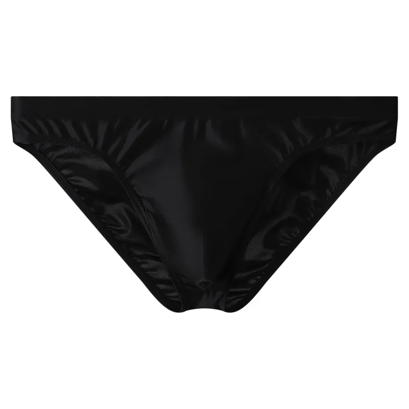 Briefs Mens Underwear Cueca Slim Nylon Panties For Man Brief Shorts Homme Ropa Solid Low Waist Underpants Male Plus Size M-XXL 3256811885082326 — image 5
