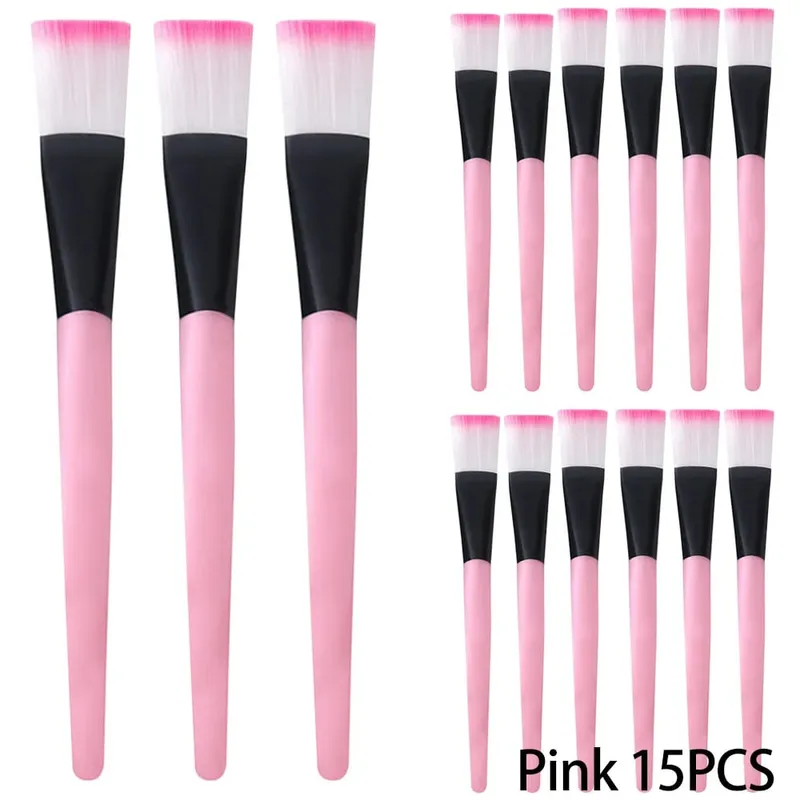 10PCS Facial Fan Mask Brushes Face Mask Applicator Εργαλείο Μακιγιάζ Βούρτσες για Αισθητικές Γυναίκες DIY Facial Mask Cosmetic Tools