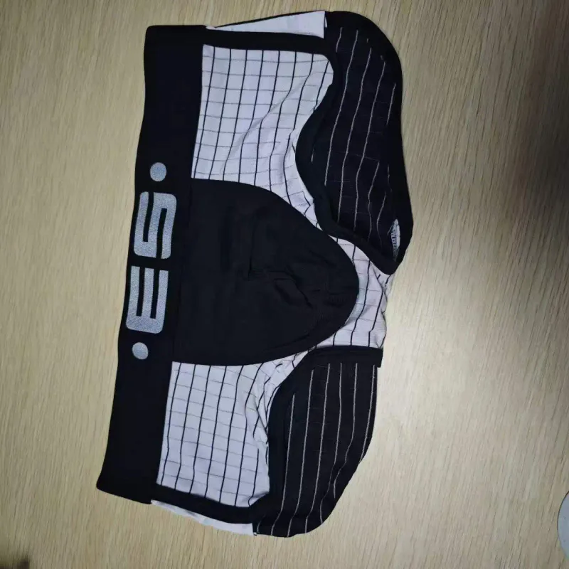 Moda estilo clássico casa folga especial tamanho quebrado cuecas boxers cuecas masculinas — image 18