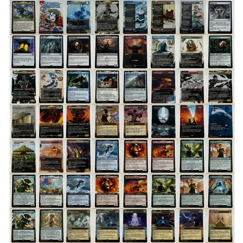 Tcg proxy kártyák egyedi 56 kártyás proxy pakli készlet – kiváló minőségű The One Ring komplett asztali stratégiai kártyakészlet